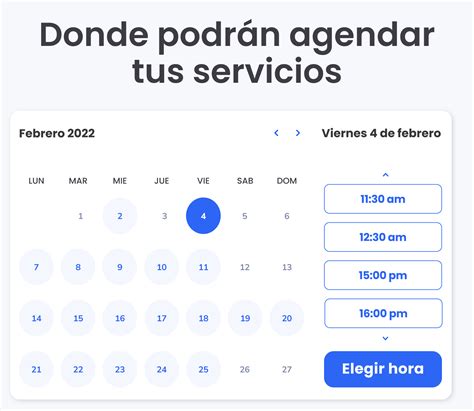 Agendamiento Web V3.0.2.0